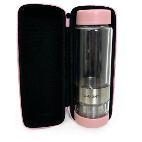 Romaunt Twist Valve Tea Infuser Bottle Travel Tumbler - Picture 1 of 10